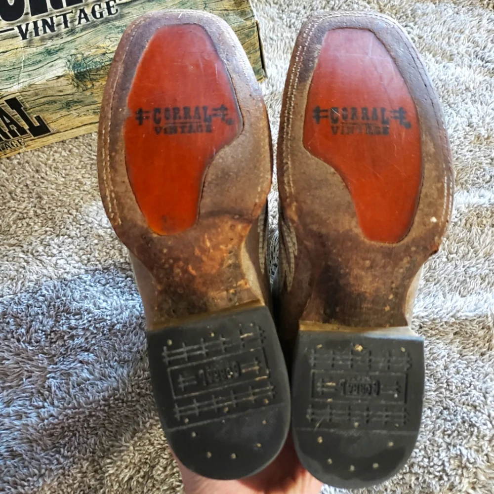 Women's Corral Boots Size 7.5 - Picture 3 of 5